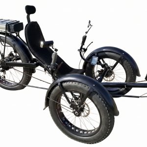 Fat Tire Folding Electric Recumbent Tricycle